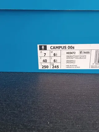 Zapatillas Adidas Campus 00s Verde Talla 40