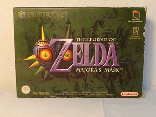 The Legend of Zelda Majora ́s mask N64 Pal Esp