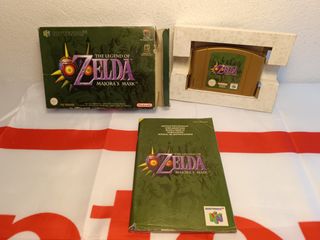 The Legend of Zelda Majora ́s mask N64 Pal Esp