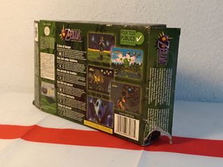The Legend of Zelda Majora ́s mask N64 Pal Esp
