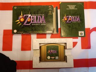 The Legend of Zelda Majora ́s mask N64 Pal Esp