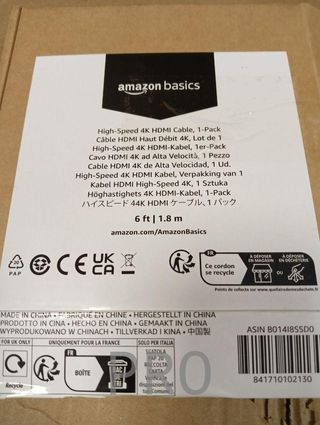 Cable HDMI 4K de 1.8 m