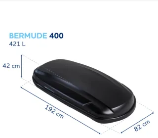 Cofre de techo baul apertura bilateral 421L