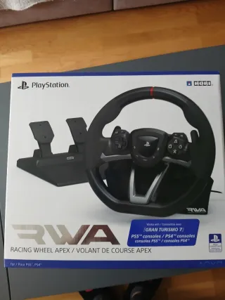 Volante HORI RWA Racing Wheel Apex PS5/PS4