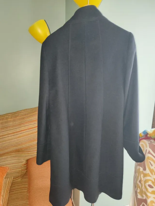 Abrigo negro ETIEM mujer