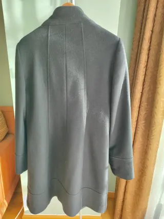 Abrigo negro ETIEM mujer