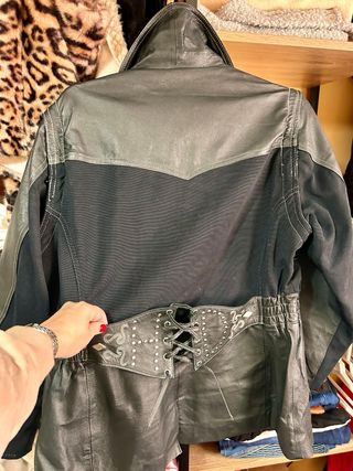 Chaqueta y Chaleco Moto Harley Davidson 2x1, T. L