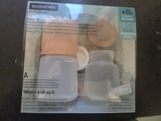 Biberón Suavinex Zero 180ml + Tetina
