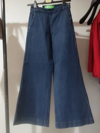 Jeans gamba ampia tg. M United colors of Benetton