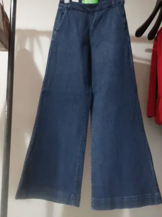 Jeans gamba ampia tg. M United colors of Benetton