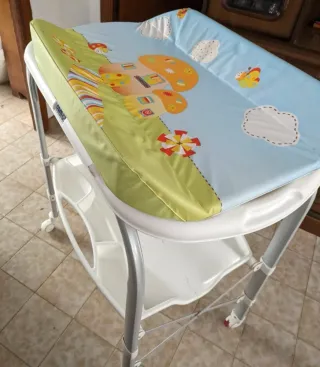 Bañera cambiador para bebé