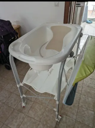 Bañera cambiador para bebé