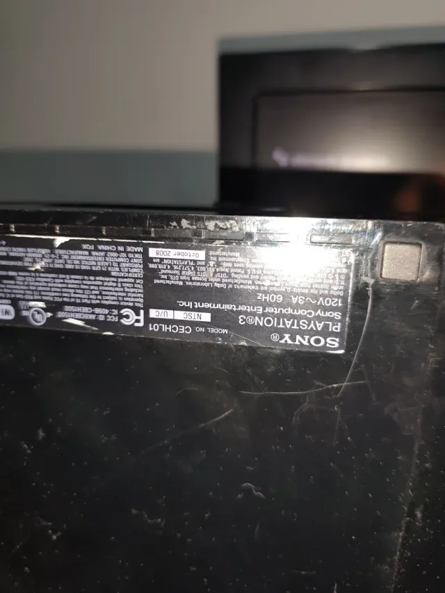 PlayStation 3 Fat Custom Negra