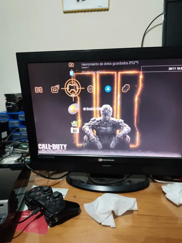 PlayStation 3 Fat Custom Negra