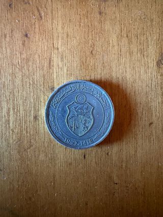 1/2 Dinar Túnez