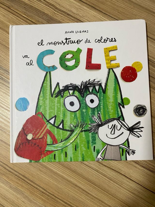 el monstruo de los colores. y va al cole.