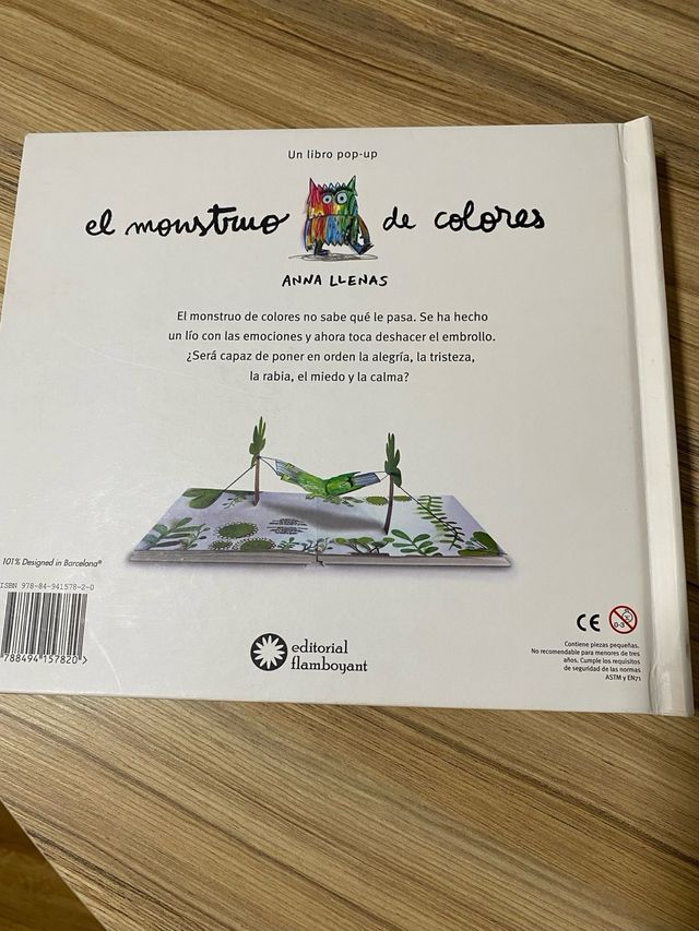 el monstruo de los colores. y va al cole.