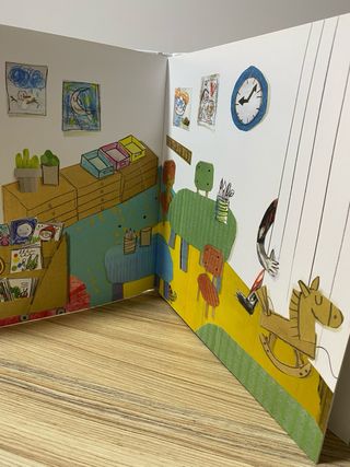 el monstruo de los colores. y va al cole.