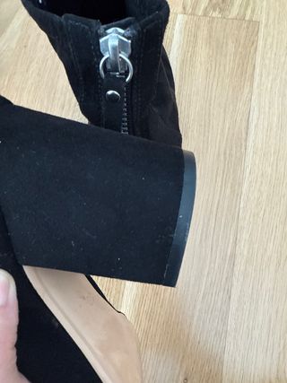 Botines ante mujer negros