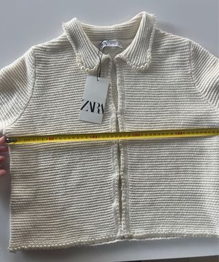 Chaqueta Zara perlas