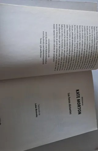 Libro Las horas distantes