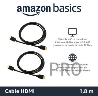 Amazon Basics - Cable HDMI 4K