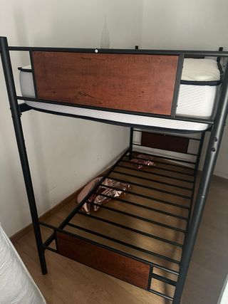 Litera + Colchón Individual