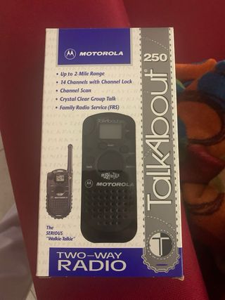 Coppia Walkie Talkie Motorola Vintage