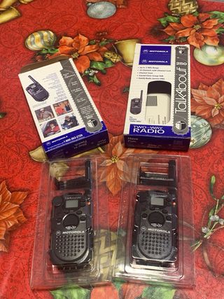 Coppia Walkie Talkie Motorola Vintage