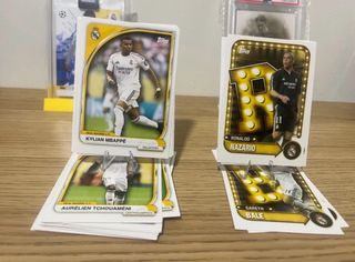 Lote Tarjetas Fútbol Real Madrid