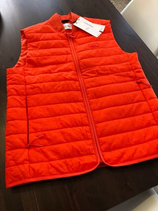 Chaleco Calvin Klein Naranja Talla S M