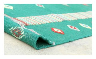 Tappeto Kilim Lana Reversibile 246x188