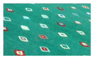 Tappeto Kilim Lana Reversibile 246x188