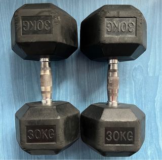 Mancuernas Hexagonales 30KG (Par)