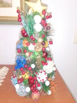 Alberello di Natale decorato