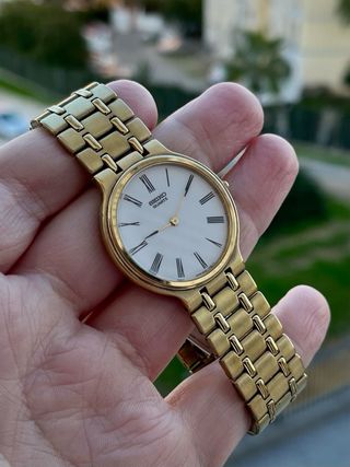 Reloj Seiko Quartz Vintage GOLD *Año 1986*