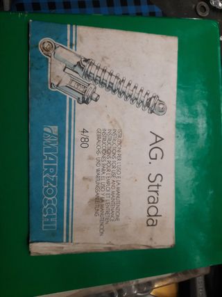 Marzocchi 4/80 manuale di riparazione
