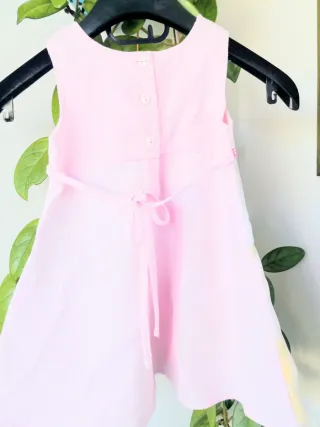 Vestito neonata con fiori