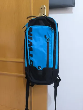 Mochila Ciclismo BTWIN Azul y Negra
