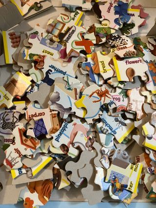 Puzzle Mi Primer Abecedario en Inglés 136 piezas