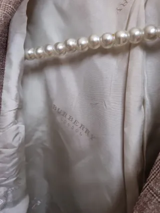 Americana Burberry Marrón