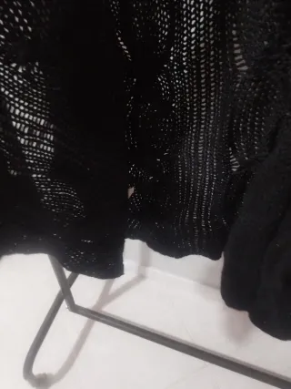 Mantello poncho lana misto tg. unica