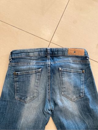 Lote 5 tejanos talla 36