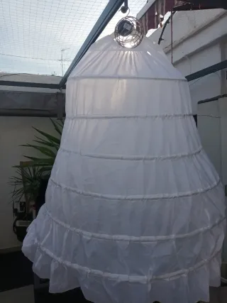 Cancán 103 cm blanco