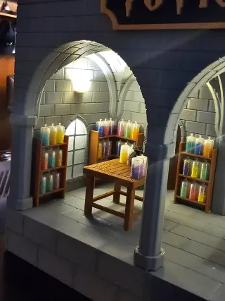 Harry Potter - maqueta Clase de Pociones
