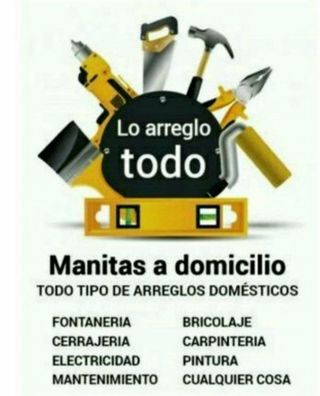 MANITAS A DOMICILIO. MULTISERVICIOS.