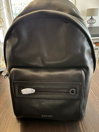 Mochila Calvin Klein Piel Sintética Negra.