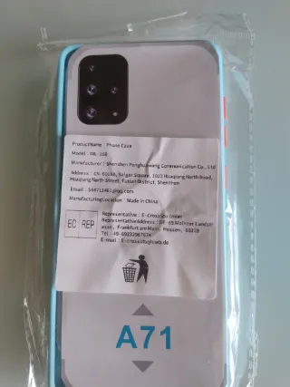 Funda Samsung Galaxy A71 con Anillo