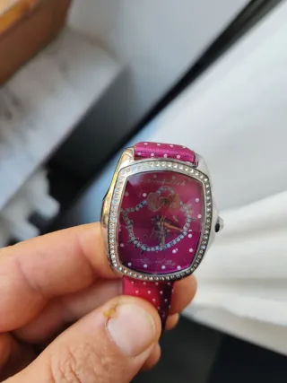 Orologio Chronotech Donna Rosa e Argento