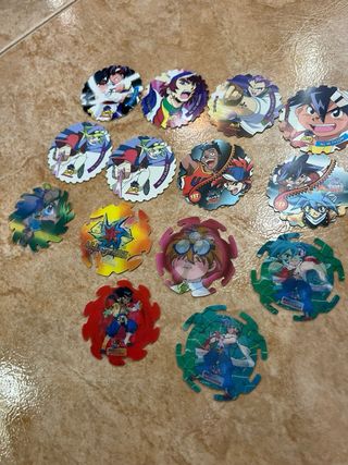 Tazos Coleccionables Anime BeyBlade